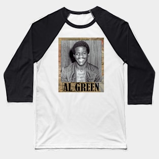 Al Green // Vintage Frame Baseball T-Shirt